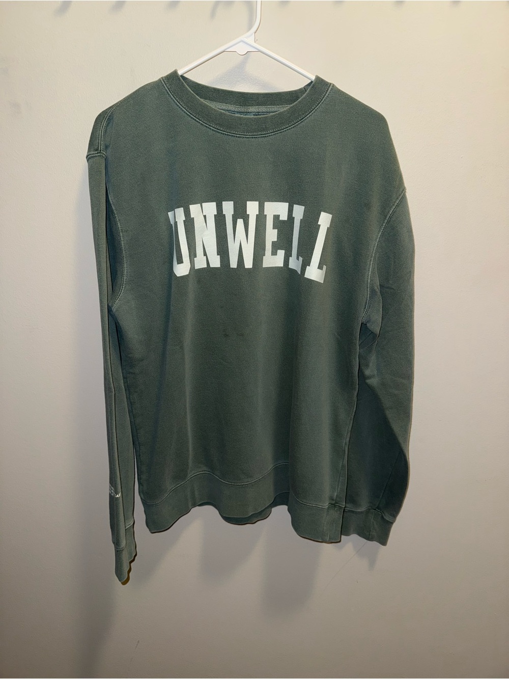 UNWELL Alex Cooper Barstool Sports Call Her Daddy Sage Green Crewneck Sweatshirt